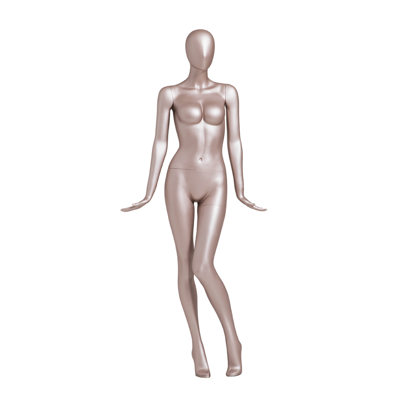 Manichino femminile bianco realistico corpo pieno 60 cm vita per abbigliamento sportivo